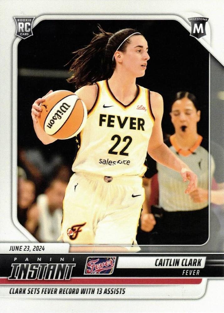 2024 Panini Instant Caitlin Clark WNBA Rookie Card #89 Serial Numbered #/3892